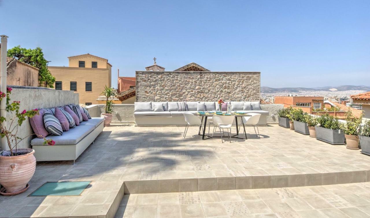 Stylish And Cozy House In Athens, Plaka Apartment Bagian luar foto