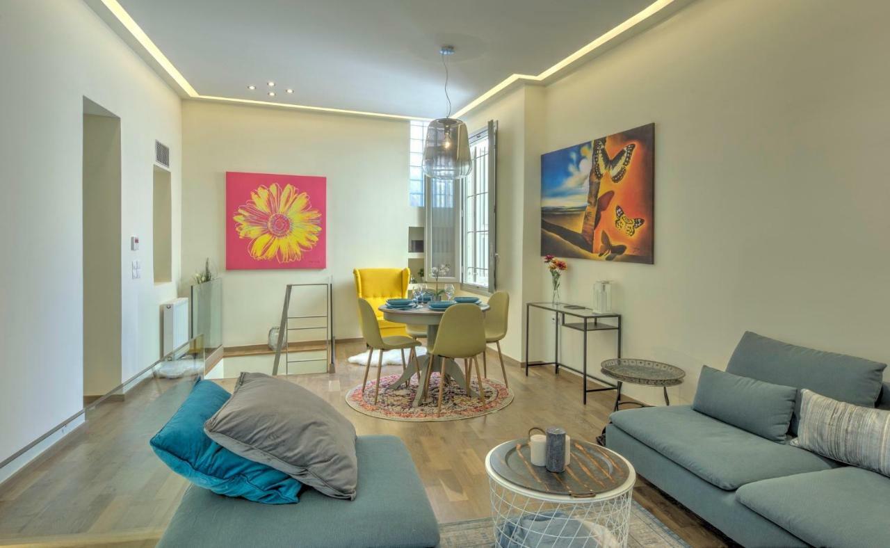 Stylish And Cozy House In Athens, Plaka Apartment Bagian luar foto